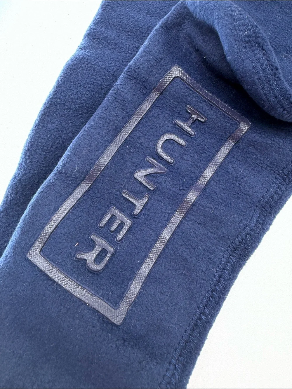 Hunter Kids Fitted Boot Socks in Navy XL (4-6)
